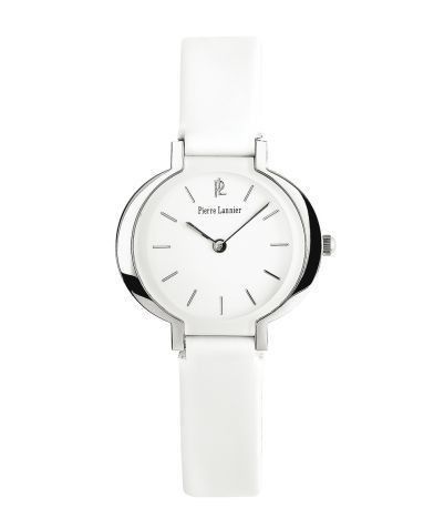 Pierre Lannier Small Is Beautifull. S.steel/leather 10mm . Tm.30x27. 3 Atm 138D600 - Photo n°1