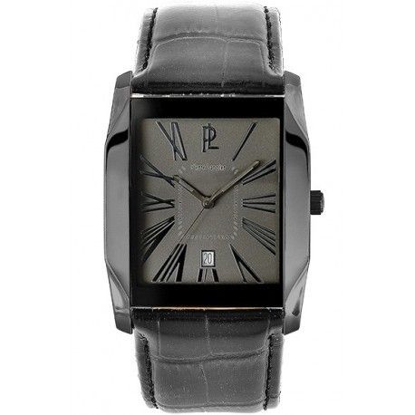 Pierre Lannier Tendence - Stainless Steel - Leather /cuoio - 36x42 Mm - 3 Atm - Ronda515/1 284A189 - Photo n°1