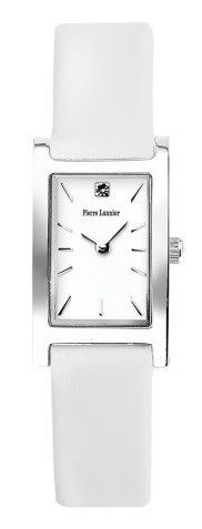 Pierre Lannier Tendency 001f600 - Movement: Tm - Case: Stainless Steel 19x25mm - Bracelet: Leather/cuoio 14mm - Water Resistant: 30m - Photo n°1