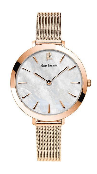 Pierre Lannier Tendency 018n998 - Movement: Tm - Case: Gold Stainless Steel 36mm - Bracelet: Gold Stainless Steel 12mm - Water Resistant: 30m - Photo n°1