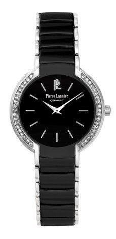 Pierre Lannier Tendency 020j639 - Movement: Tm - Case: Stainless Steel 32x31mm - Bracelet: Stainless Steel And Ceramic 12mm - Water Resistant: 30m - Photo n°1