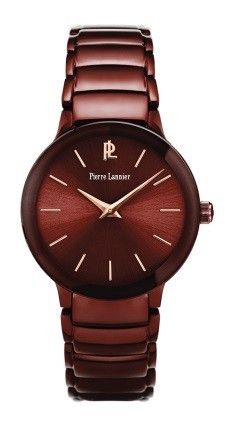 Pierre Lannier Tendency 022f944 - Movement: Tm - Case: Brown Stainless Steel 28mm - Bracelet: Brown Stainless Steel 12mm - Water Resistant 30m - Photo n°1