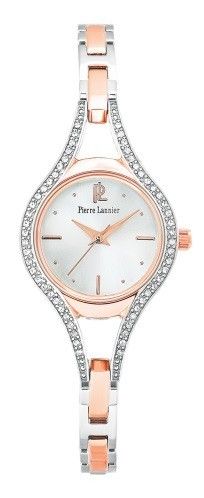 Pierre Lannier Tendency 088d721 - Movement: Miyota - Case: Silver And Rose-gold Metal 24mm - Bracelet: Silver And Rose-gold Metal - Water Resistant: 30m - Photo n°1