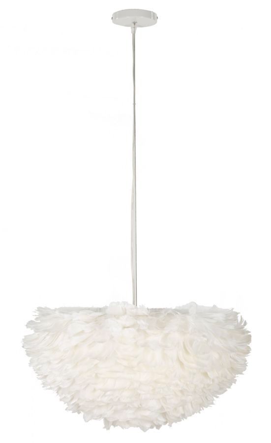 Plafond plume cm ø 60x30 (hauteur avec câble cm 110) - Photo n°1