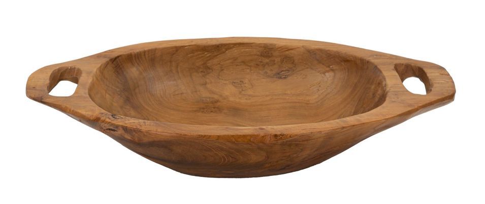 Plateau en teck cm 37x26,5x7 - Photo n°1