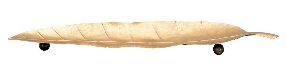 Plateau foglia long cm 38x3x11 - Photo n°1