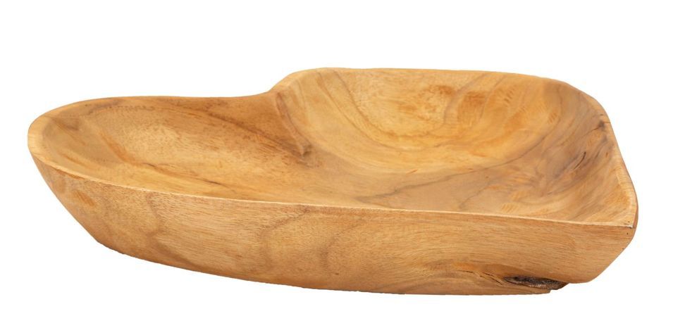 Plateau kiha en teck cm 27 x 29 x 4 - Photo n°1