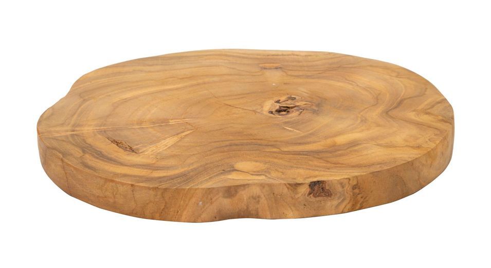 Plateau pokon teck cm ø 25x2 - Photo n°1