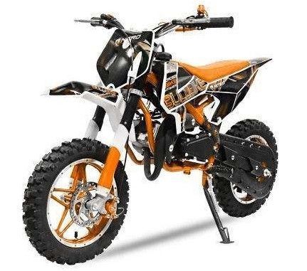 Pocket bike 49cc BullBike 10/10 orange - Photo n°1