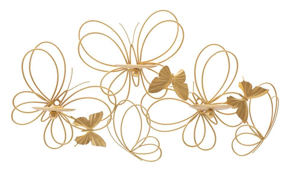 Porte-bougies mural papils 61 x 12 x 34 cm - Photo n°1