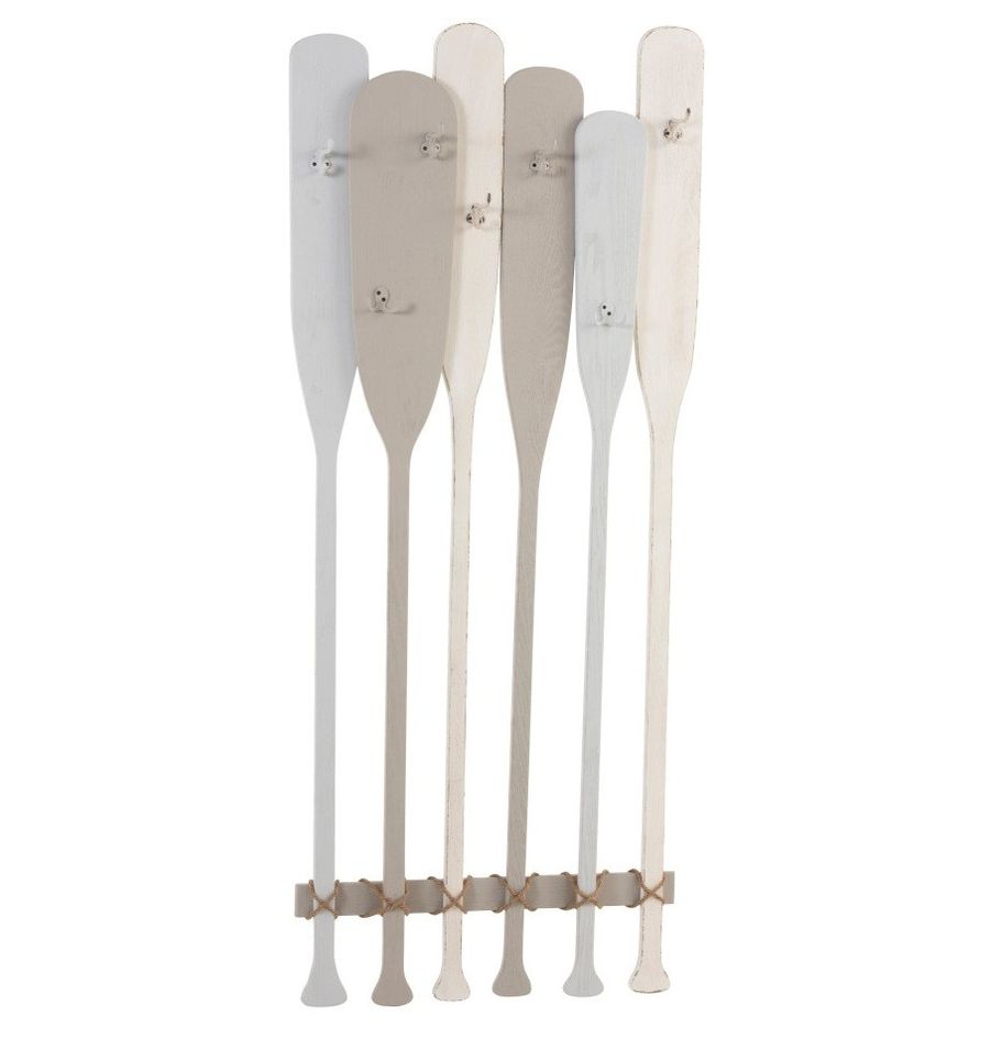 Porte-manteau bois massif multicolore Marino - Photo n°1