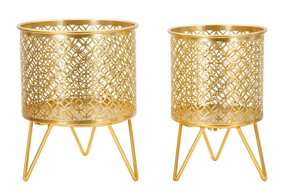 Porte-vase ceci, ensemble de 2 pièces, ø 16x20-13x20 cm - Photo n°1