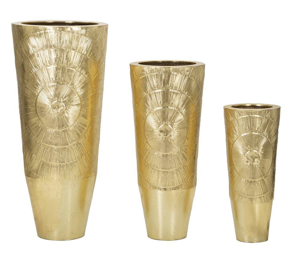 Porte-vases goldely, lot de 3 pièces, ø 50,8 x 114,9 cm - 40 x 92,7 cm - 29,8 x 70,5 cm - Photo n°1