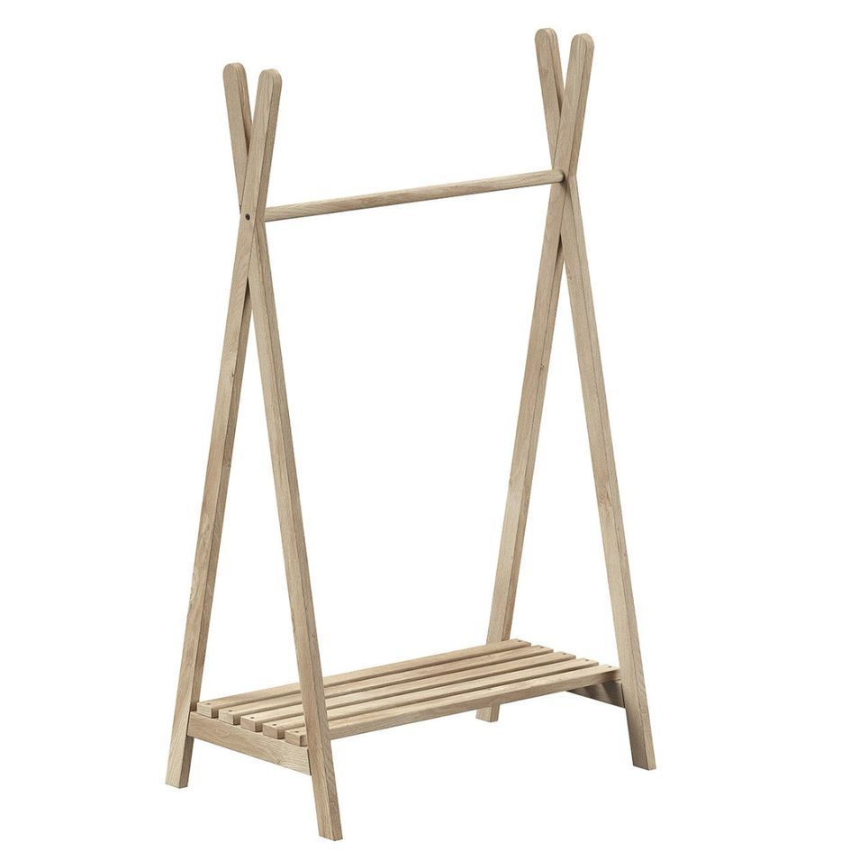 Portemanteau enfant DALLAS – Chêne massif naturel - Photo n°1