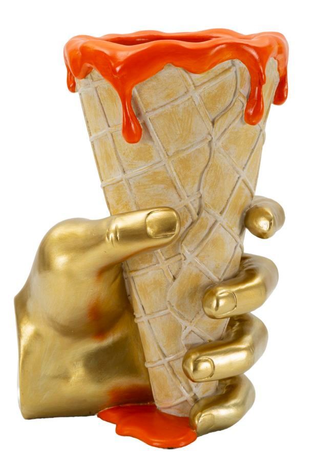 Pot de fleurs conique 18 x 16 x 26 cm - Photo n°1