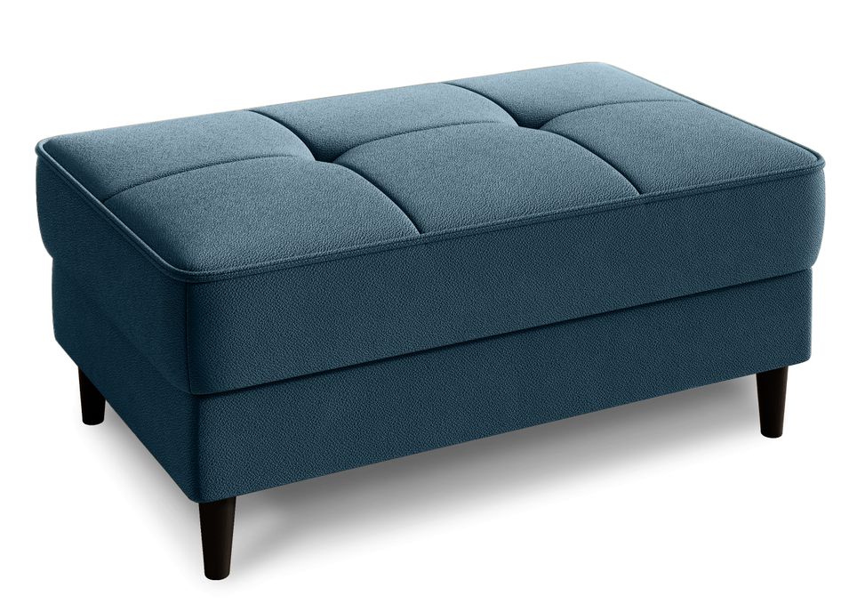 Pouf avec rangement en tissu BOZA - Photo n°1