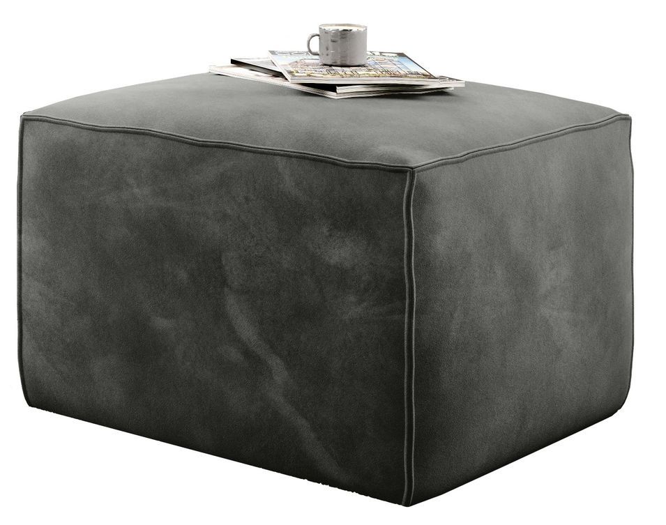 Pouf de salon en tissu WILACE – Élégant et confortable - Photo n°1
