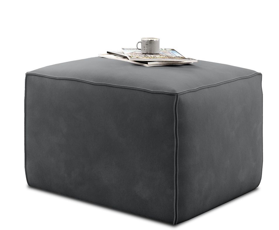 Pouf de salon en tissu WILACE – Élégant et confortable - Photo n°1