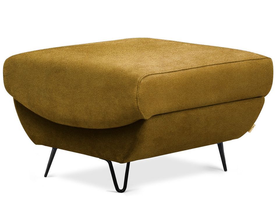 Pouf en tissu ZURIK – Élégance et praticité - Photo n°1