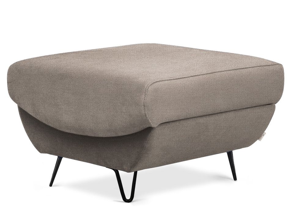 Pouf en tissu ZURIK – Élégance et praticité - Photo n°1