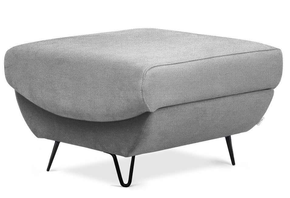 Pouf en tissu ZURIK – Élégance et praticité - Photo n°1