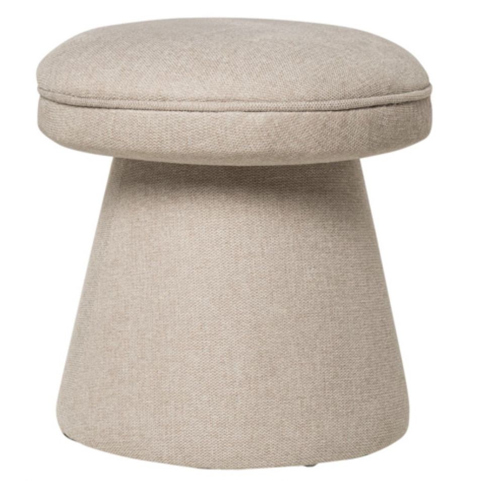 Pouf forme champignon en tissu Bilo - Photo n°1
