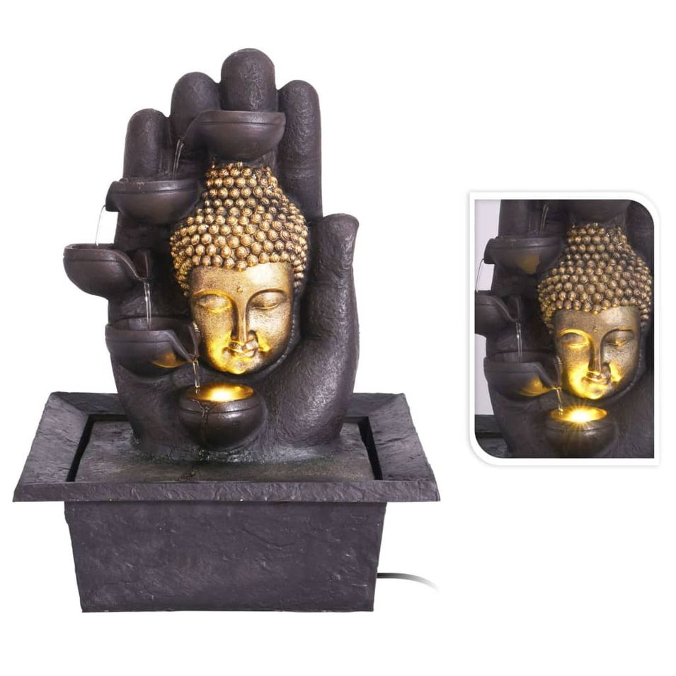 ProGarden Fontaine Buddha 30x24x40 cm - Photo n°1