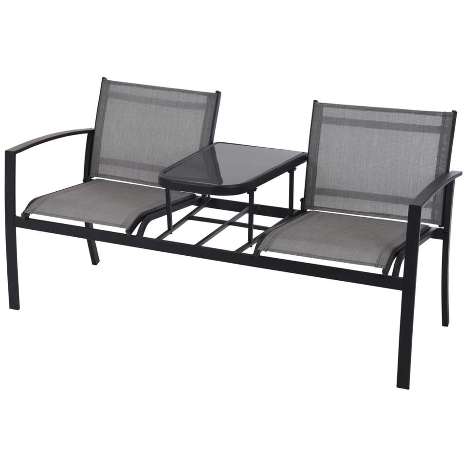 ProGarden Table et banc de jardin à deux places - Photo n°1