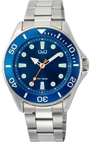 Q&q Gent Diver Blue C72A-002PY - Photo n°1