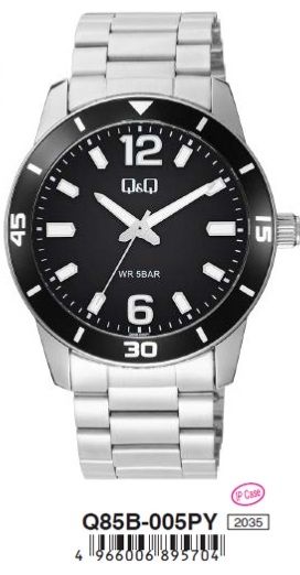 Q&q Gent Diver Only Time Q85B-005PY - Photo n°1
