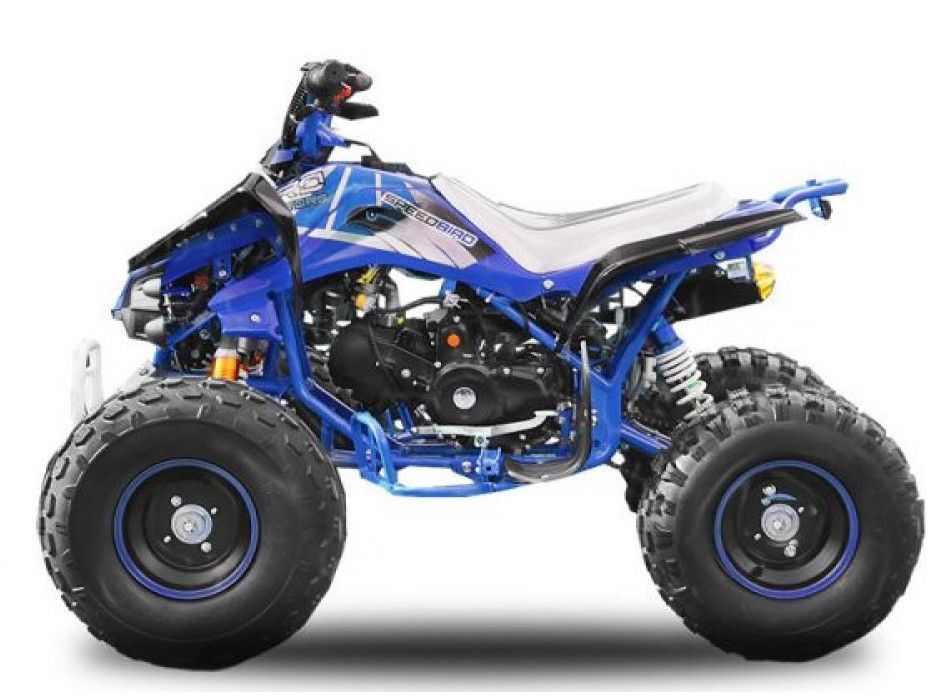 Quad 125cc manuel 3 vitesses Speedbird Sport bleu - Photo n°1