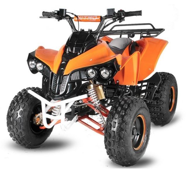 Quad 125cc Warrior XXL 8 Semi automatique Orange - Photo n°1