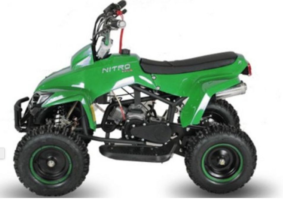 Quad 49cc Anaconda e-start 6" vert | LesTendances.fr