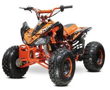 Quad ado 125cc orange semi automatique Spyder 8