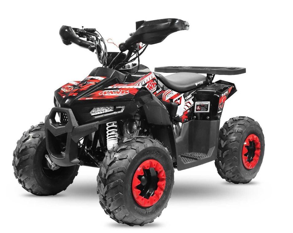Quad ado 4 temps 125cc rouge Faucon Sport 7