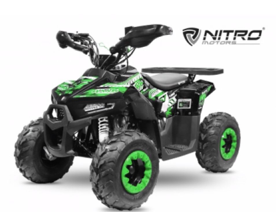 Quad ado 4 temps 125cc vert Faucon Sport 7