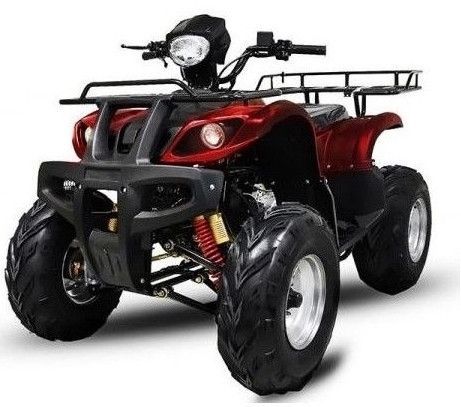 Quad adulte Hummer 150cc mécanique 4 vitesses rouge - Photo n°1