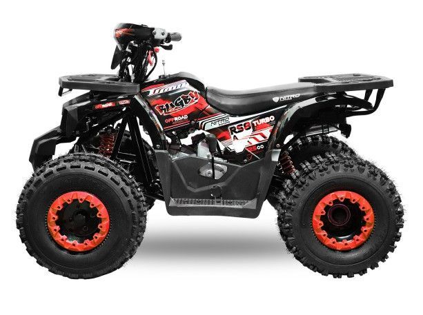 Quad automatique 150cc adulte tout terrain Karoug RS8 3G rouge - Photo n°1