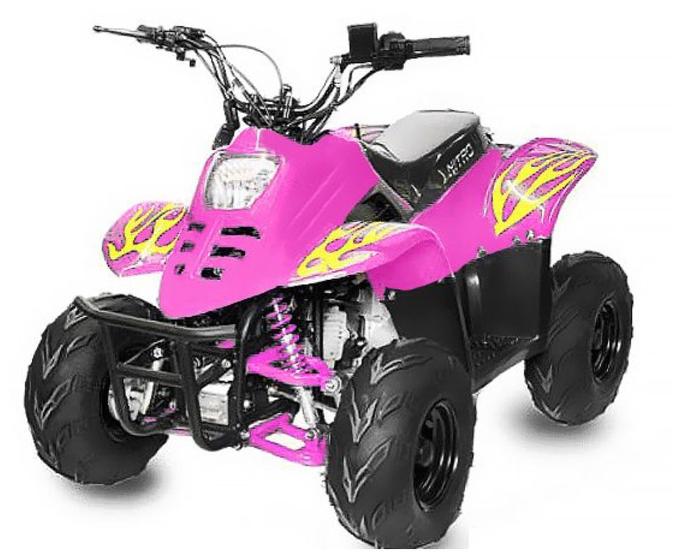 Quad enfant 125cc rose 4 temps 6