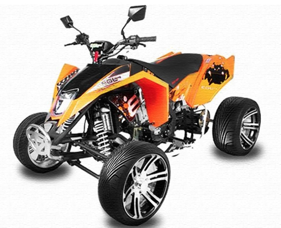 Quad Homologué 250cc Mad Max Offroad Orange - Photo n°1