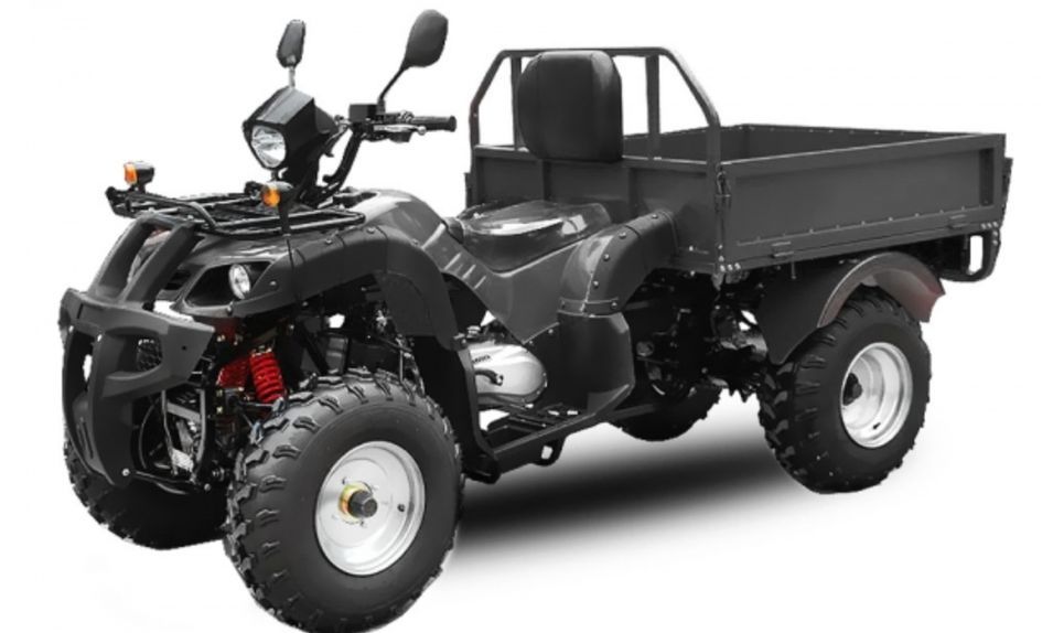 Quad Jinling Dumper 200cc avec benne noir - Photo n°1