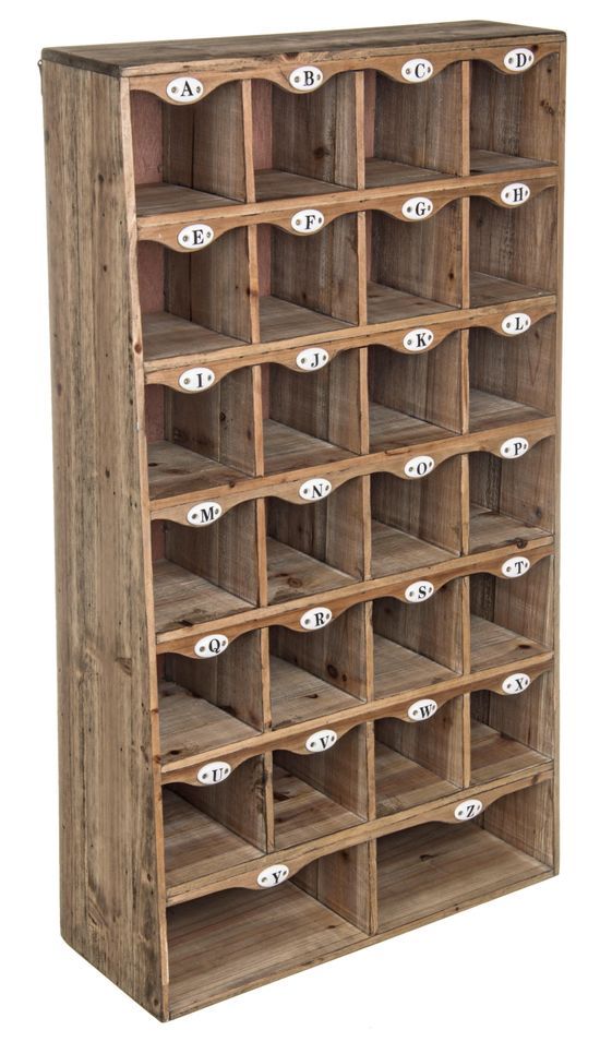 Range bouteilles bois de pin Vitrack - Lot de 2 - Photo n°1