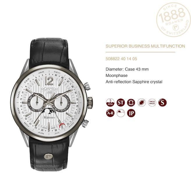 Roamer Superior Business 508822 40 14 05 - Photo n°1