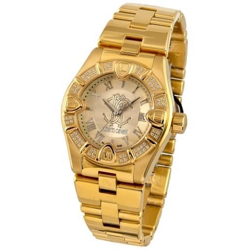Roberto Cavalli Timewear Diamond Time Swiss Made 7253116565 - Photo n°1