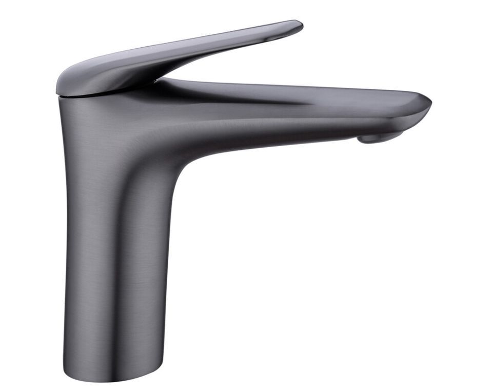 Robinet de lavabo bas KORI – Mitigeur design en laiton - Photo n°1