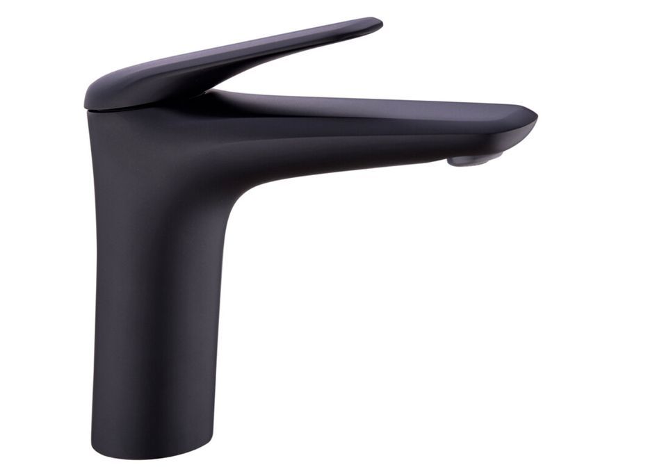 Robinet de lavabo bas KORI – Mitigeur design en laiton - Photo n°1