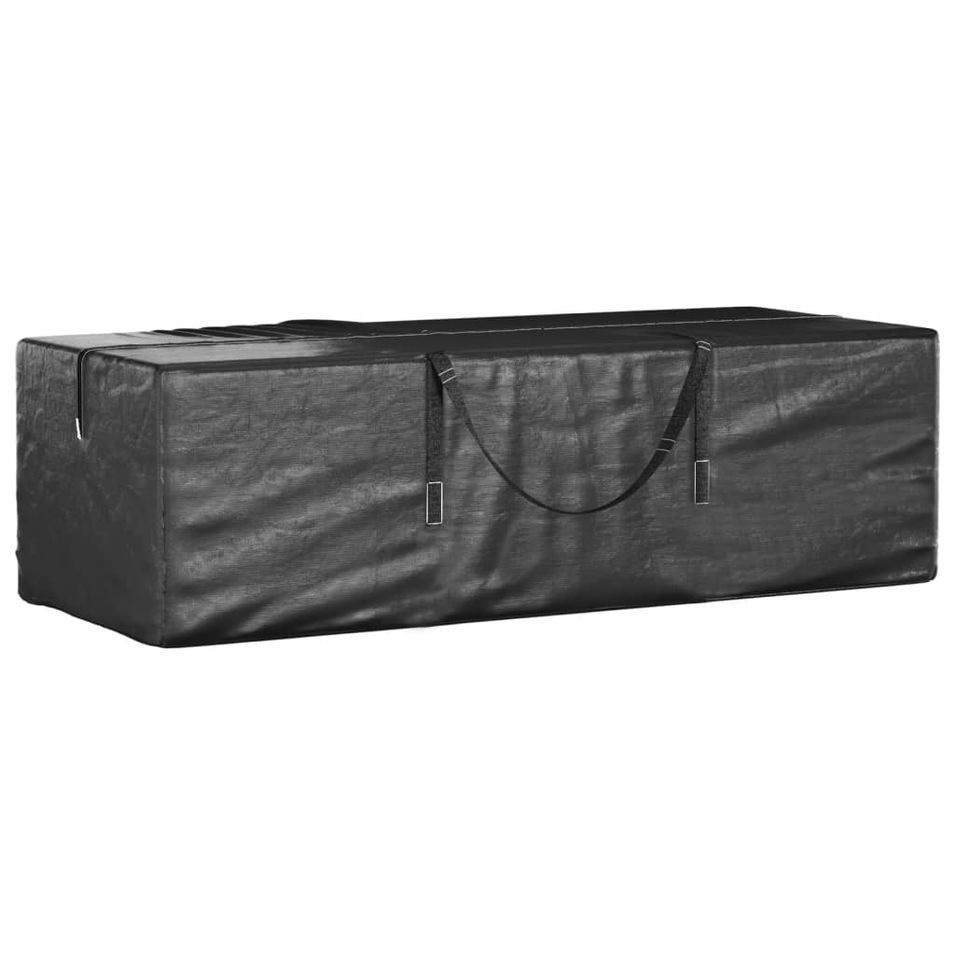Sac de rangement pour sapin de Noël noir 135x40x55 cm PE - Photo n°1