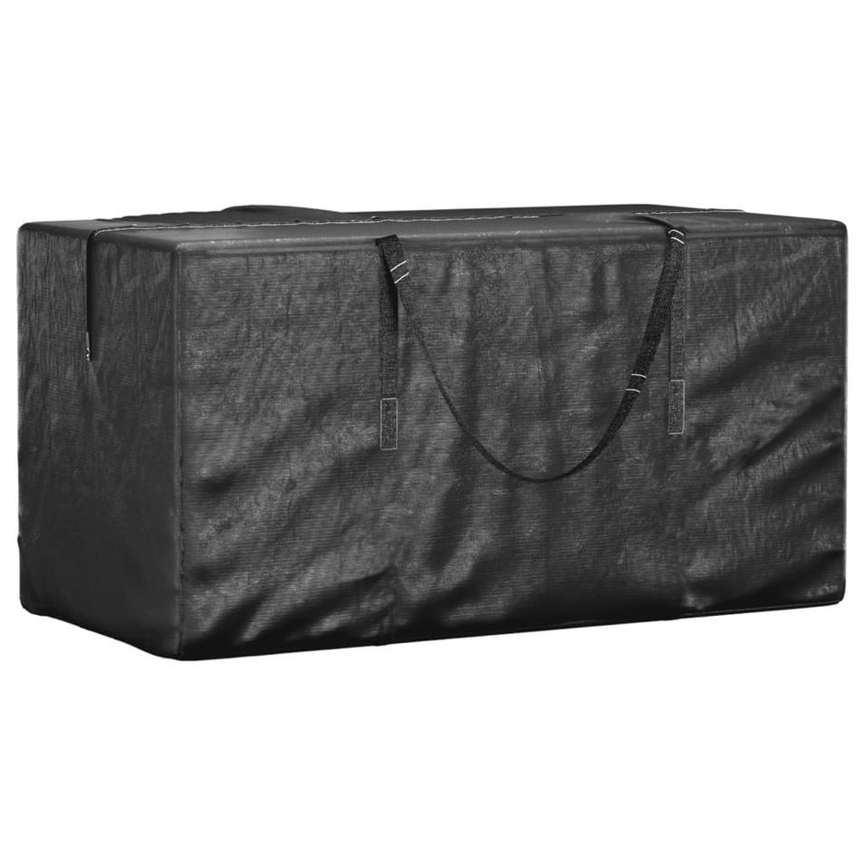 Sac de rangement pour sapin de Noël noir 150x75x75 cm PE - Photo n°1