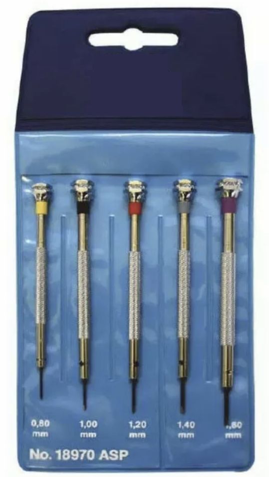 Screwdrivers Set - Set Cacciaviti 0.80-1.00-1.20-1.40-1.60mm 18970 ASP - Photo n°1