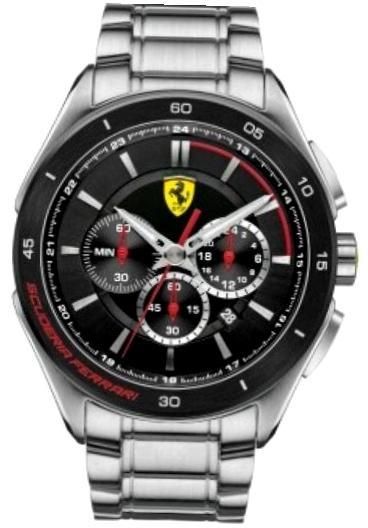 Scuderia Ferrari Gran Premio Gent Chrono Ss Bracelet 45mm 5 Atm 830188 - Photo n°1